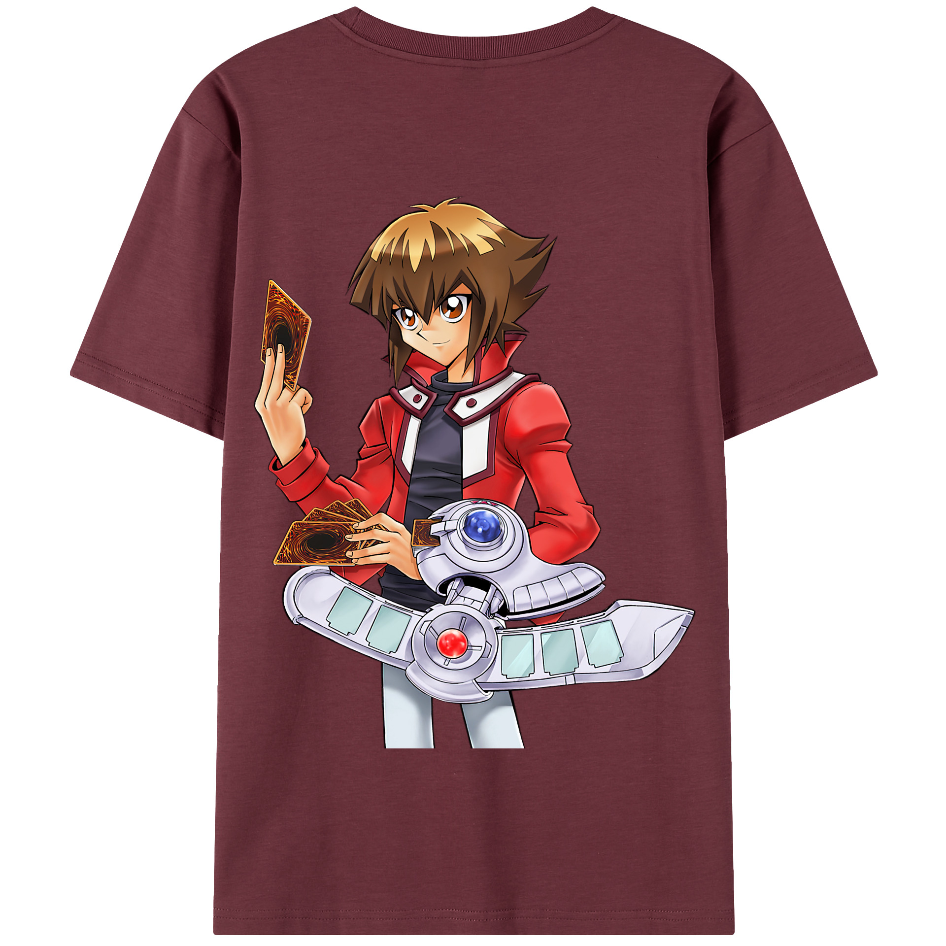 （画像用） 遊☆戯☆王 Yu-Gi-Oh! 綿100％半袖Tシャツ（背面プリント）